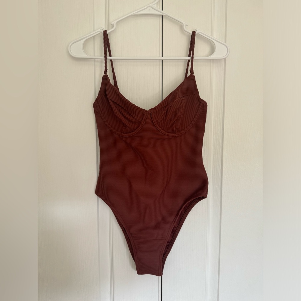 Brown One Piece Swimsuit- Billabong